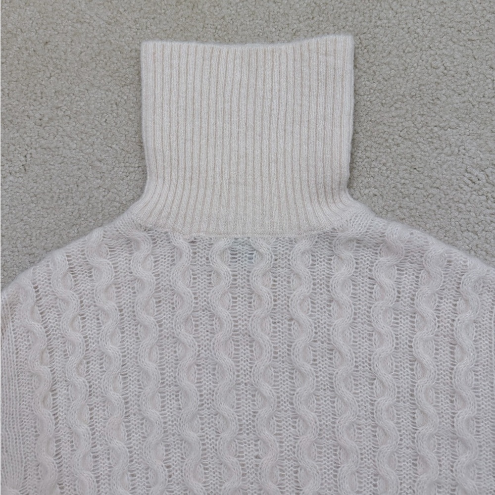 & Other Stories Cream Turtleneck Sweater - Picture 7 of 10